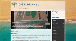 Desktop Screenshot of derdrink.com